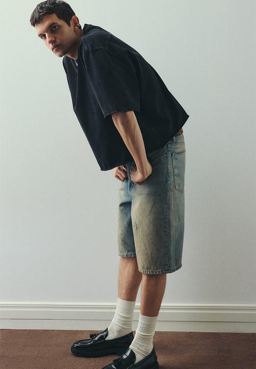 H&M - Oversized fit T-shirt - black