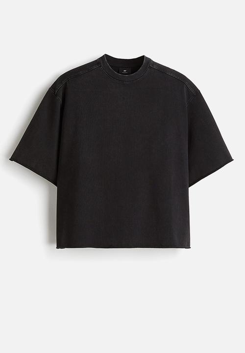 H&M - Oversized fit T-shirt - black