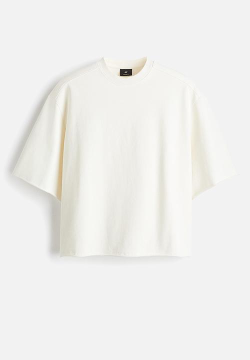 H&M - Oversized fit T-shirt - white