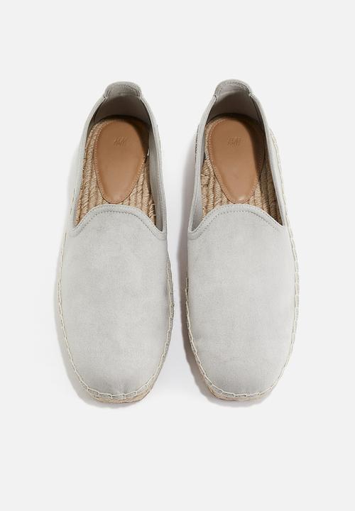 H&M - Canvas espadrilles - light grey
