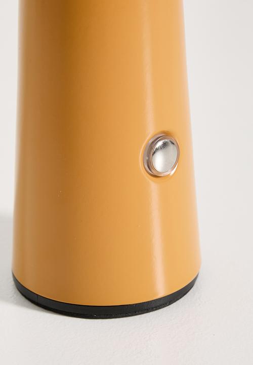 Arc + hue - Poppy Rechargeable LED Lamp - Mustard
