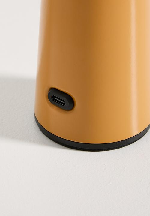 Arc + hue - Poppy Rechargeable LED Lamp - Mustard