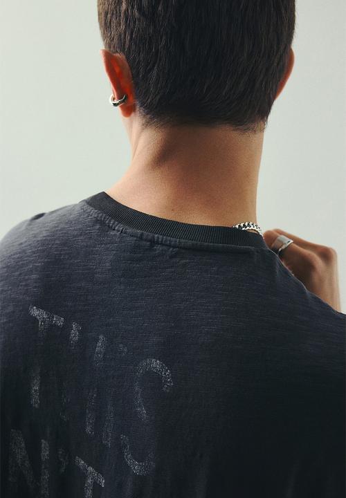 H&M - Oversized fit T-shirt - black