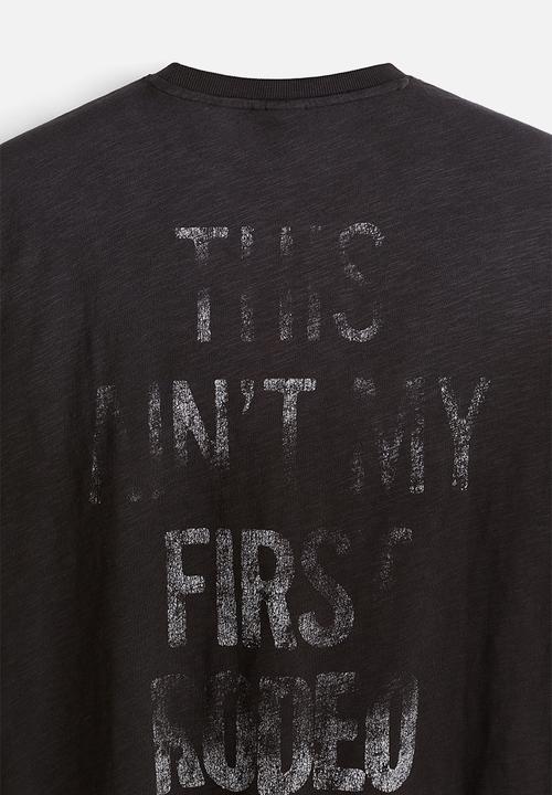 H&M - Oversized fit T-shirt - black
