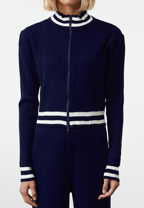 Trendyol - Knitwear Lower-Upper Set - Dark Navy Blue