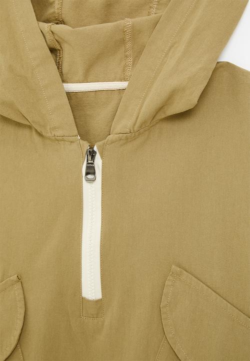 Pop Candy - Hooded jacket - tan