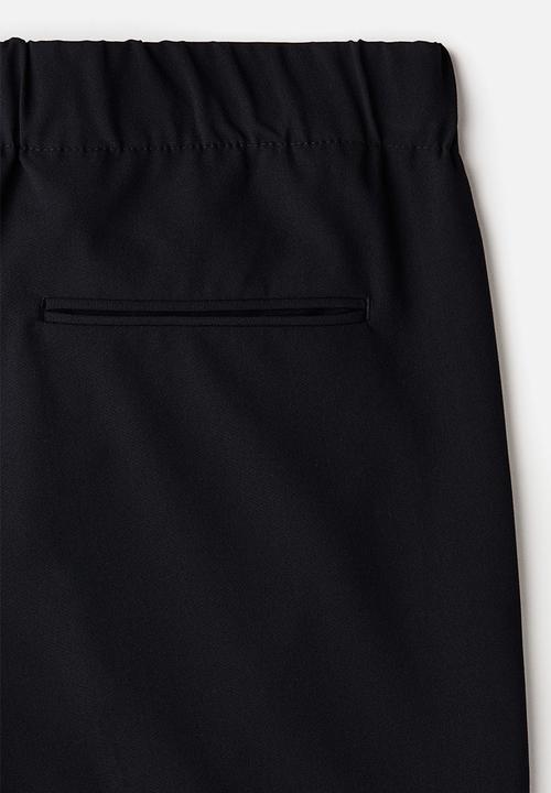 H&M - Relaxed fit trousers - navy blue