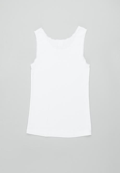 Pop Candy - 2 Pack vest - white