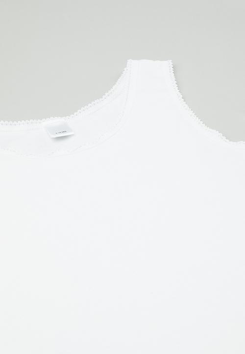 Pop Candy - 2 Pack vest - white