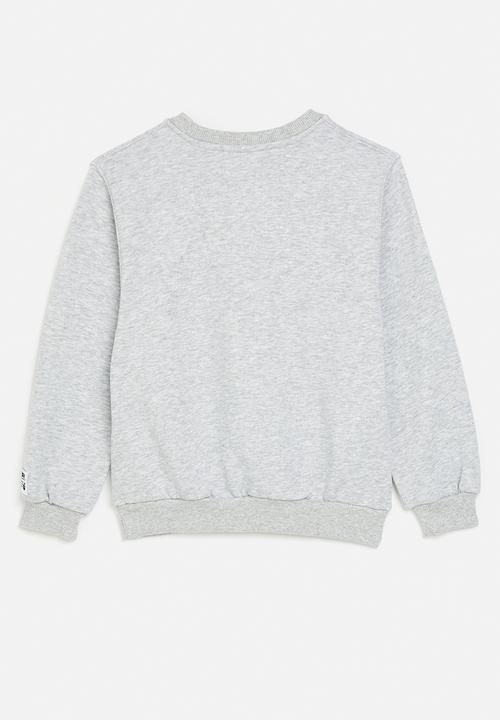 Nike - Nike pe french terry crewneck - light smoke gray heather
