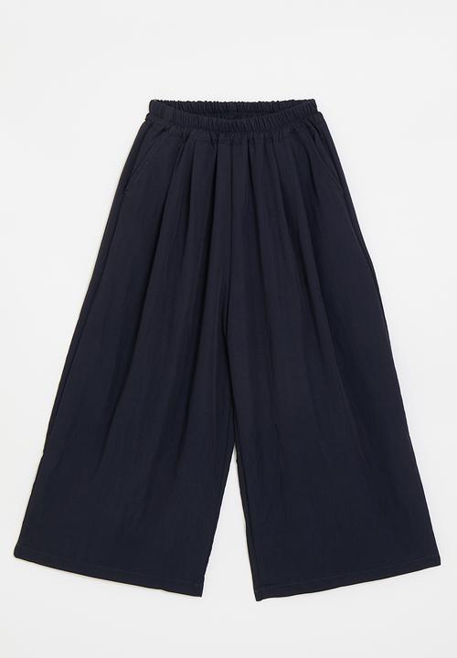 Pop Candy - Elasticated pants - dark navy