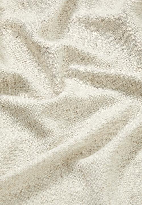 Sixth Floor - Linen Blend Luxe Eyelet Curtain - Natural