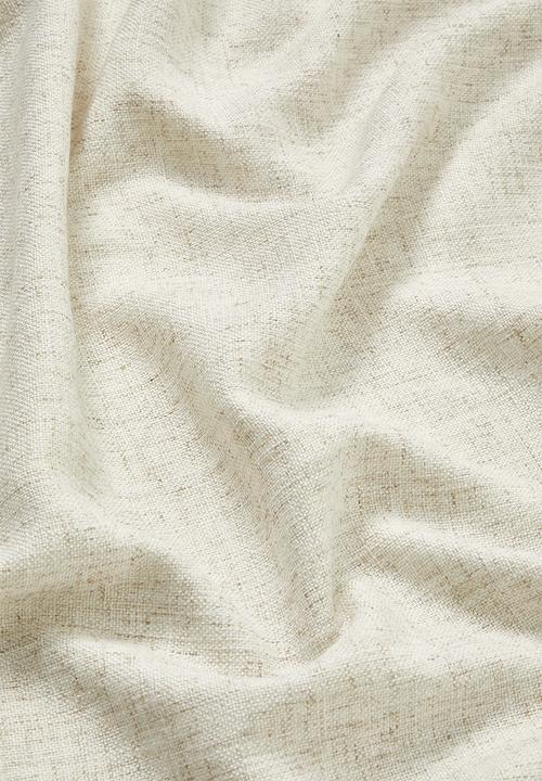 Sixth Floor - Linen Blend Luxe Eyelet Curtain - Natural