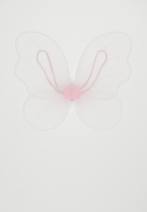 Pop Candy - Butterfly wings with glitter edges - light pink