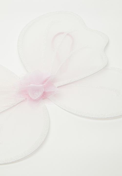 Pop Candy - Butterfly wings with glitter edges - light pink