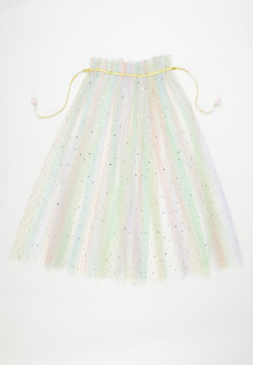 Pop Candy - Celestial tulle princess cape - multicolour