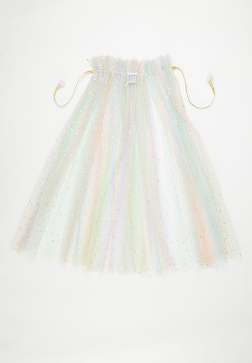 Pop Candy - Celestial tulle princess cape - multicolour