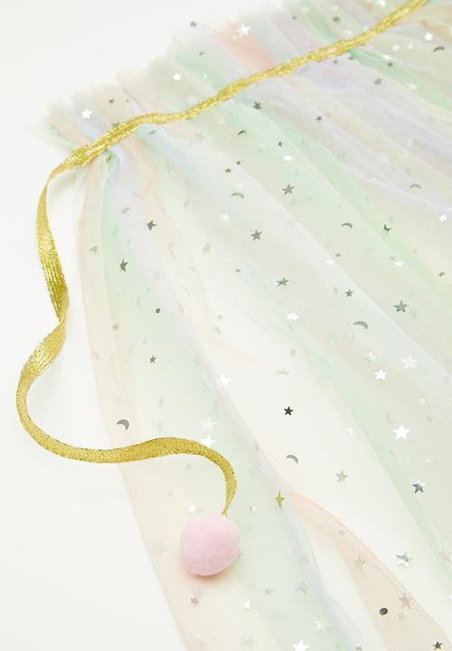 Pop Candy - Celestial tulle princess cape - multicolour