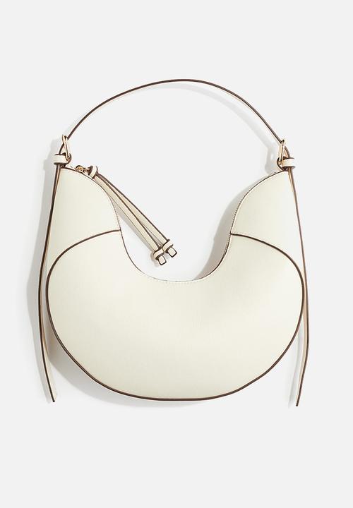 H&M - U-shaped shoulder bag - cream