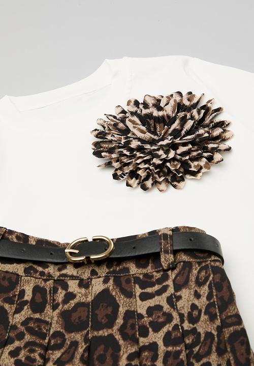 Pop Candy - Tee & skirt set-multi