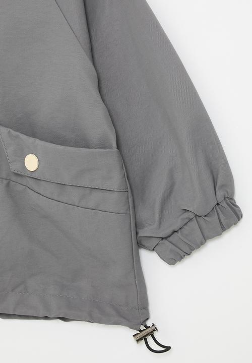 Pop Candy - Hooded jacket - charcoal