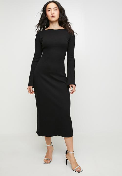 fitted midaxi dress Green PU Asymmetric Neck Midaxi Dress Vicky Pattison EDIT main image 1