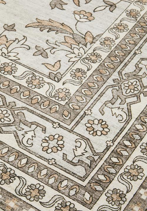 Fotakis - Dahlia Floral Rug - Natural