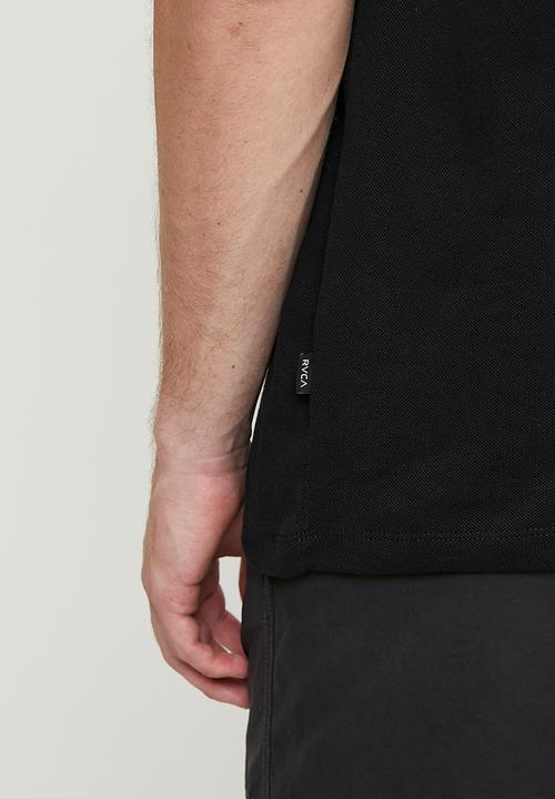 RVCA - Small Rvca Polo - Black /Wht