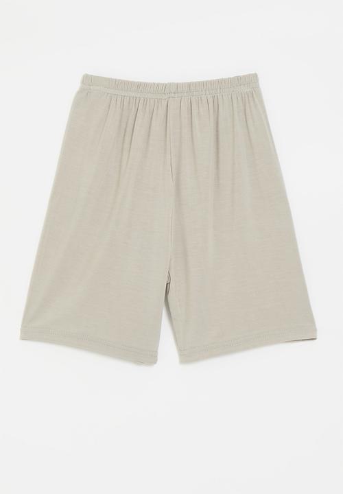 Pop Candy - Pj shorts - bone