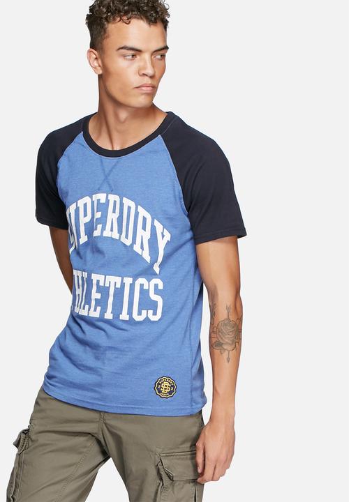 Superdry. - Team tigers raglan tee