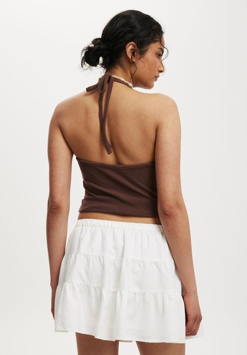 Cotton On - Haven mini skirt - white
