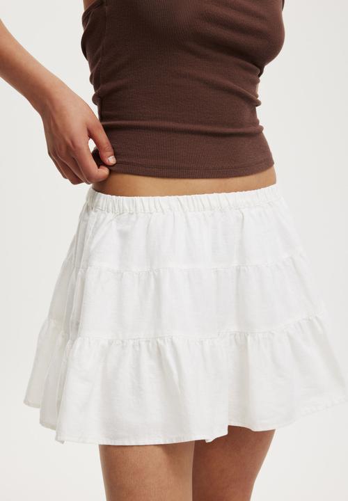 Cotton On - Haven mini skirt - white