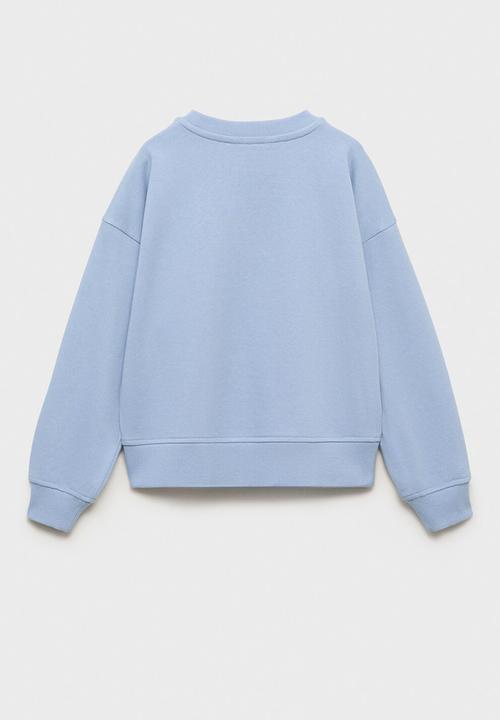 MANGO - Sweatshirt paris - light/pastel blue