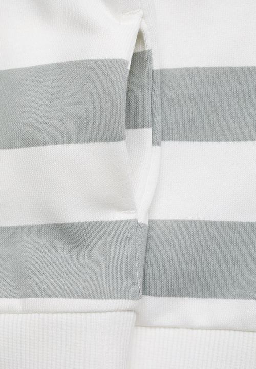 MANGO - Sweatshirt rayas - grey