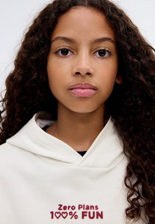 MANGO - Sweatshirt fun - natural