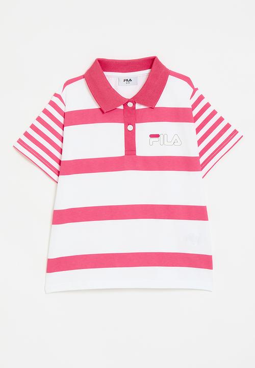 FILA - Pippa golfer  - white/strawberry pink