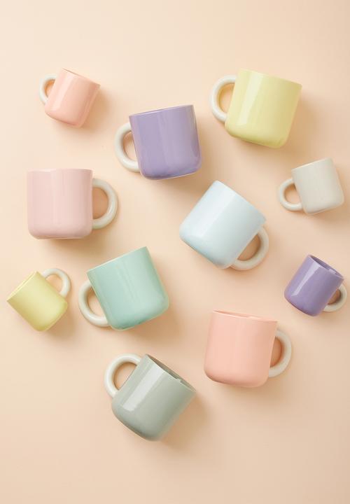 Maxwell & Williams - Maxwell and Williams Sherbet Mug 370ml - Grey
