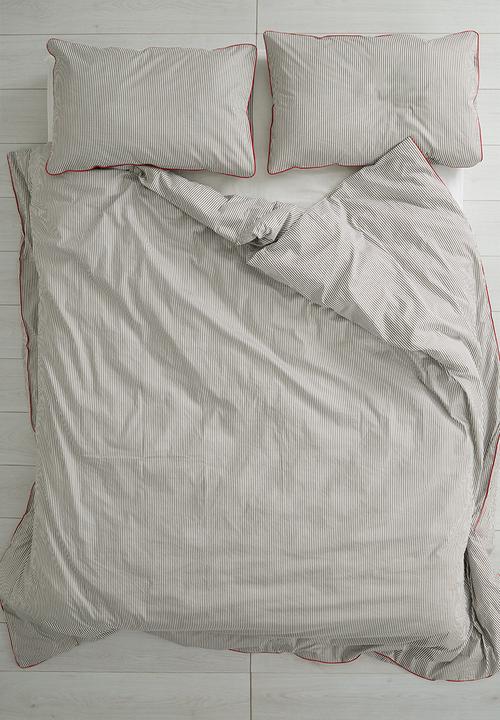 Sixth Floor - Stripe duvet set