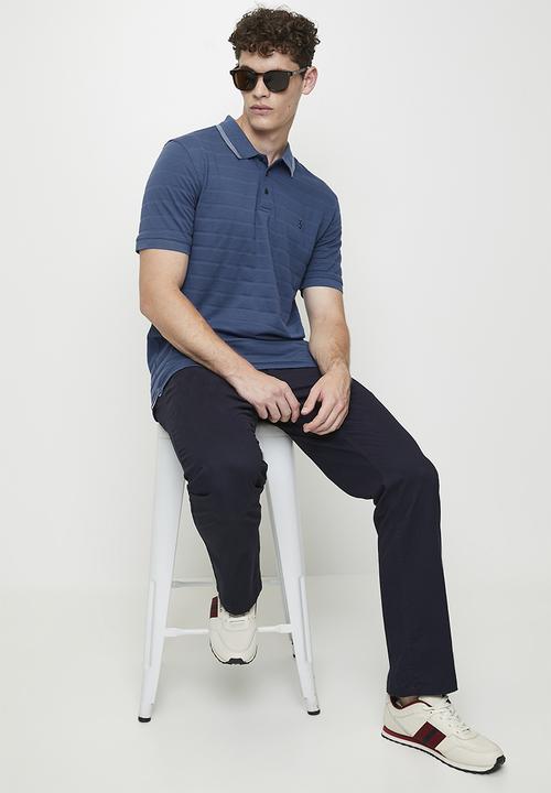Pringle of Scotland - Lester golfer - blue