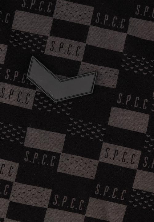 S.P.C.C - Morello Golfer - Black Slimline Fit Fashion Polos - Black