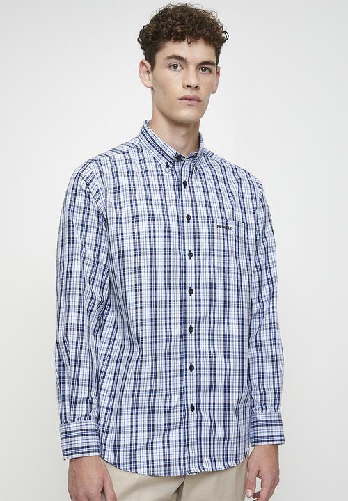 Pringle of Scotland - Fred long sleeve classic shirt - navy