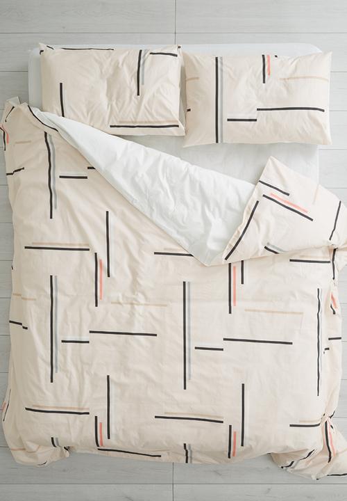 Sixth Floor - Matchsticks duvet set