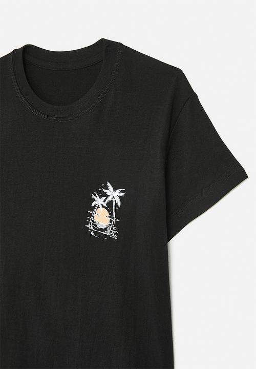 Pop Candy - Graphic tee - black/live in the moment