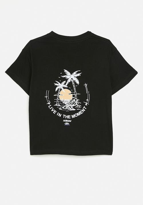 Pop Candy - Graphic tee - black/live in the moment
