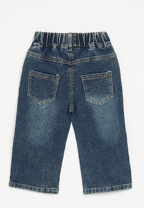 Pop Candy - Rhinestone denim jeans - blue