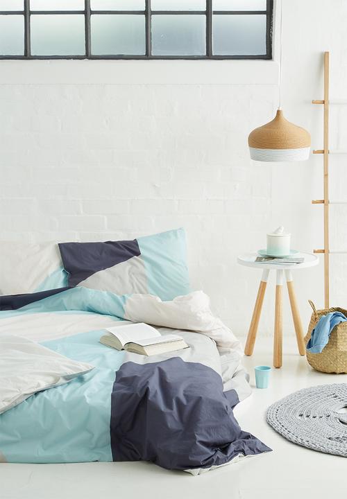 Sixth Floor - Hali indigo duvet set