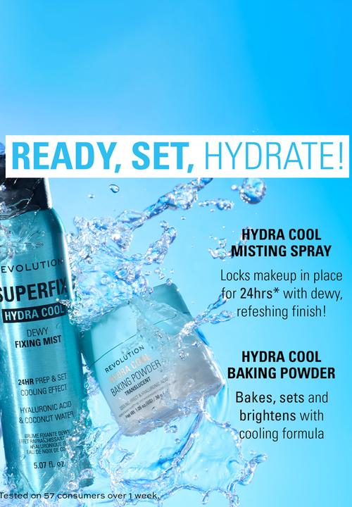 Revolution - Superfix Hydra Cool Prep + Fix Continous Fixing Mist