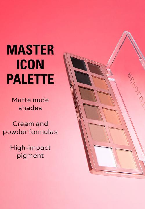 Revolution - The Master Icon Matte Nudes Palette