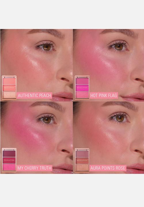 Revolution - Blush Icon Palette Authentic Peach - Authentic Peach