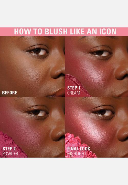 Revolution - Blush Icon Palette Aura Points Rose - Aura Points Rose